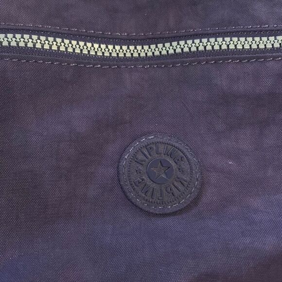 Kipling purple multi pocket Crossbody bag nylon - Picture 2 of 5